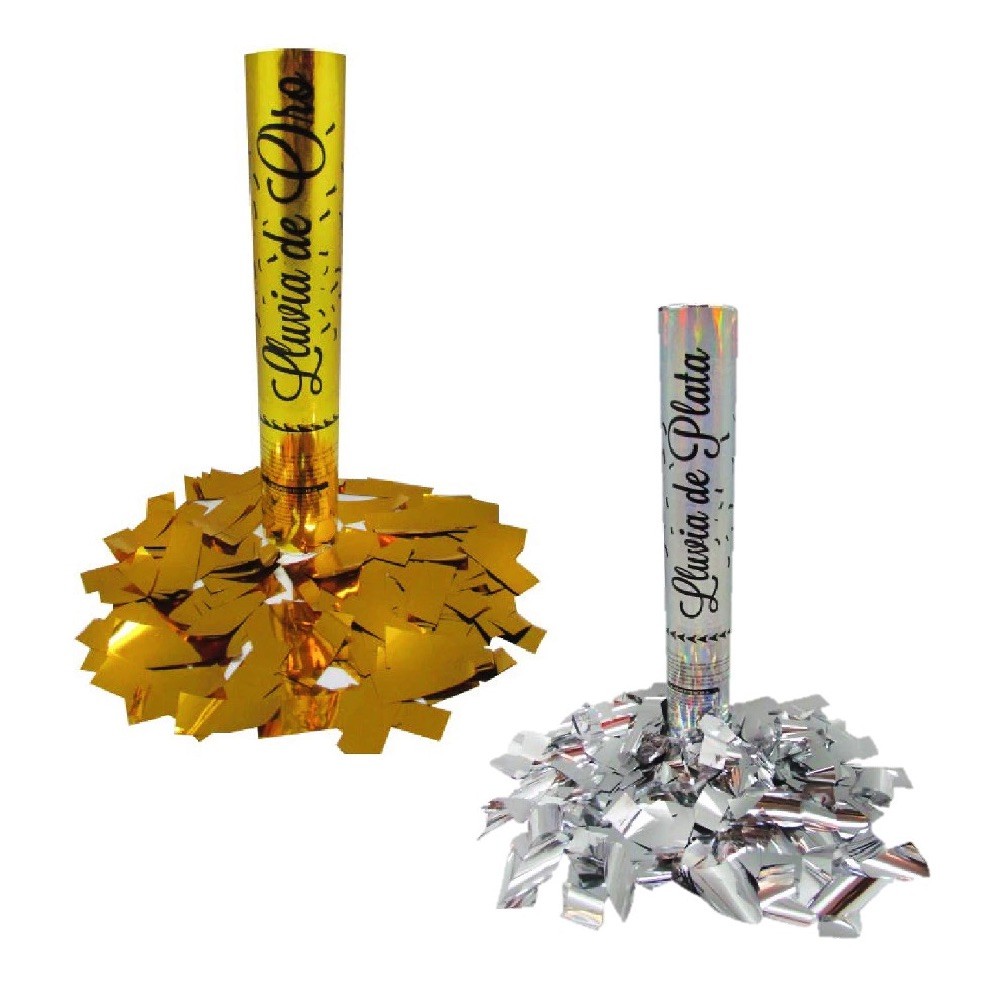 Cañón Confetti Metalizado