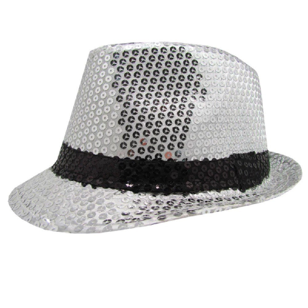 Gorro Gangster Lentejuela Cinta