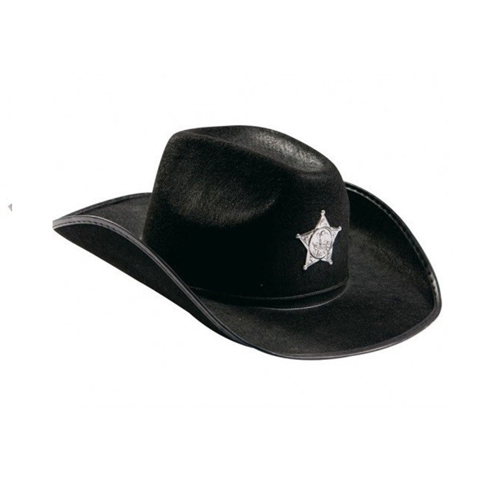Gorro Cowboy Negro Niño