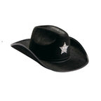 Gorro Cowboy Negro Niño