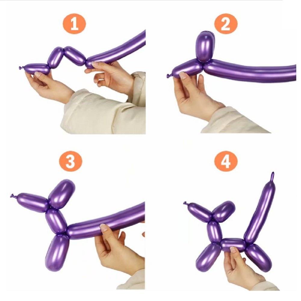 Globo Figura Cromo x 10