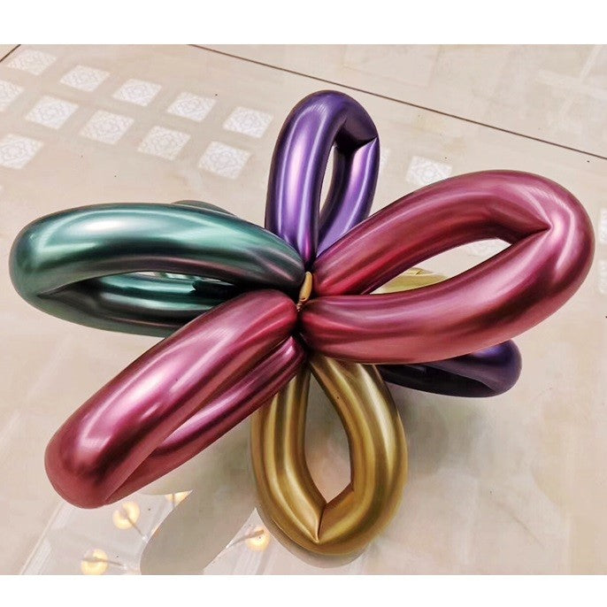 Globo Figura Cromo x 10