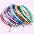 Globo Figura Cromo x 10