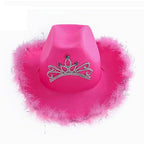 Gorro Cowgirl Rosado