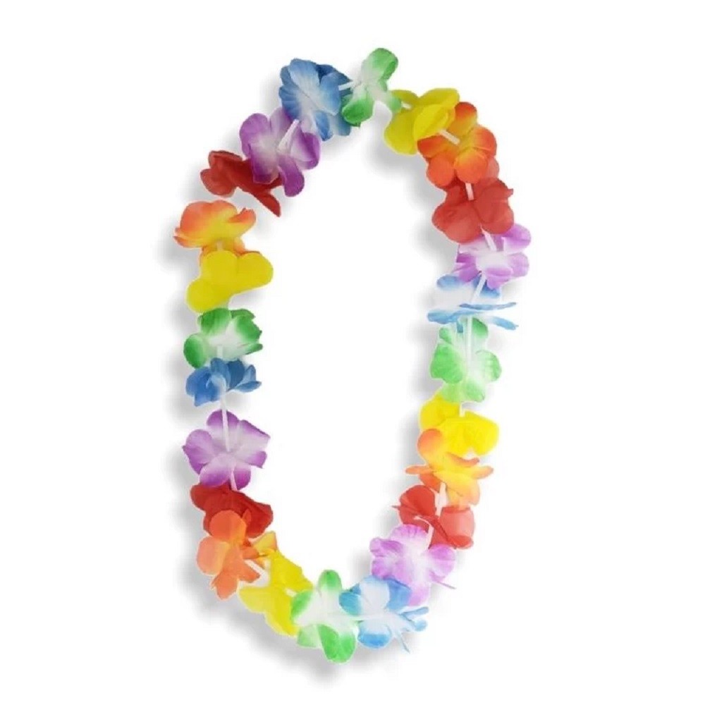 Collar Hawaiano Flor x 12
