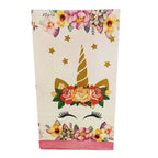 Bolsa Papel Unicornio Kawaii x 6