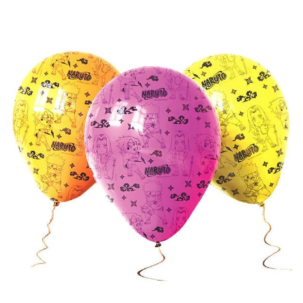 Globos Naruto x 12