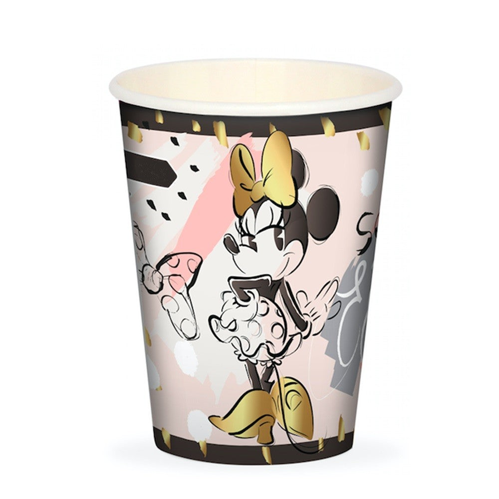 Vasos Minnie Mouse Juvenil x 6