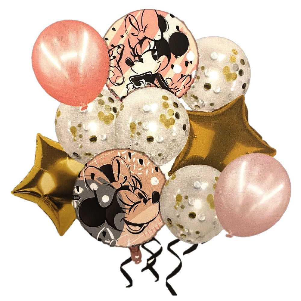 Bouquet Globos Minnie Mouse Juvenil