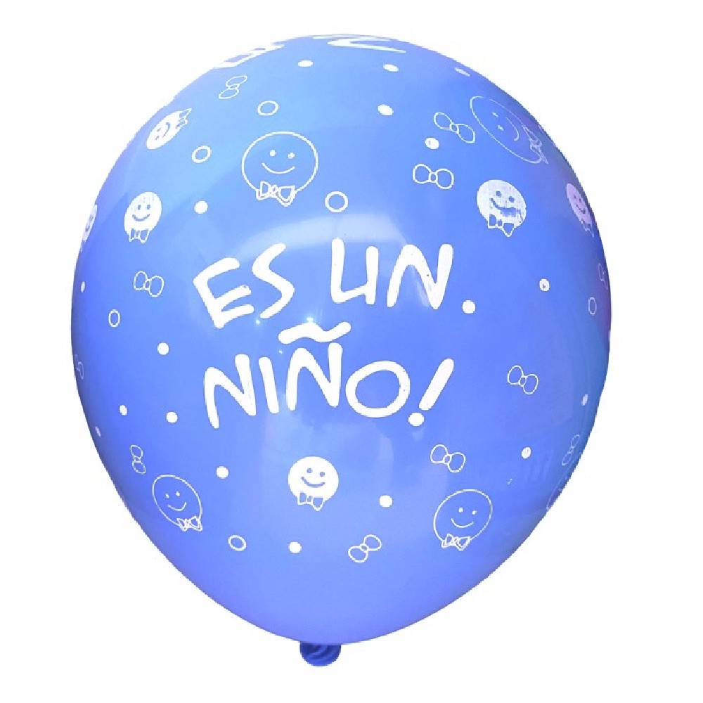 Globos Baby Shower "Es un Niño"  x 6
