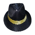 Gorro Gangster Lentejuela Cinta