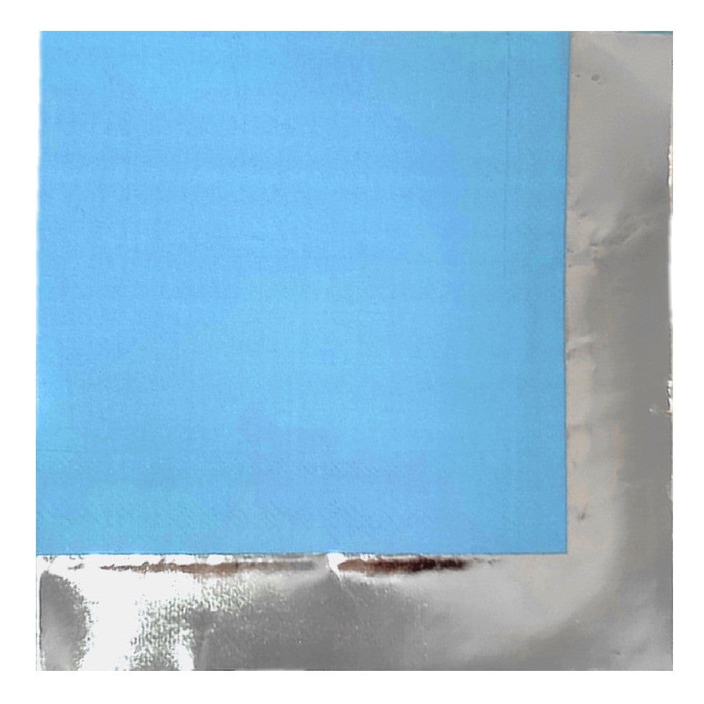 Servilletas Papel Borde Metal 33 cm x 12