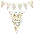 Banderín Golden Party