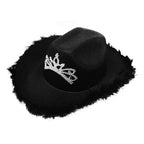 Gorro Cowgirl Negro