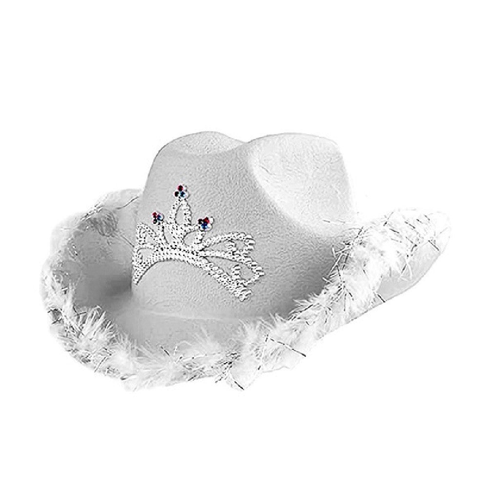 Gorro Cowgirl Blanco