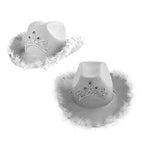 Gorro Cowgirl Blanco