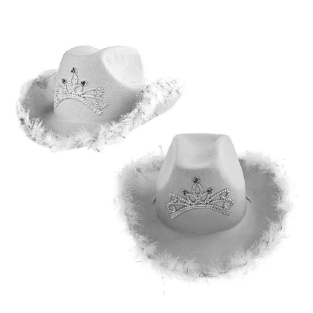 Gorro Cowgirl Blanco