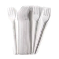 Tenedor Blanco x 100