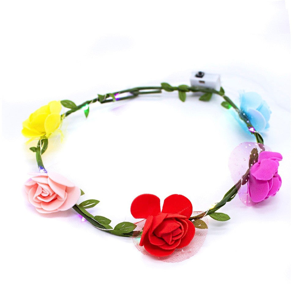Cintillo Flor Led