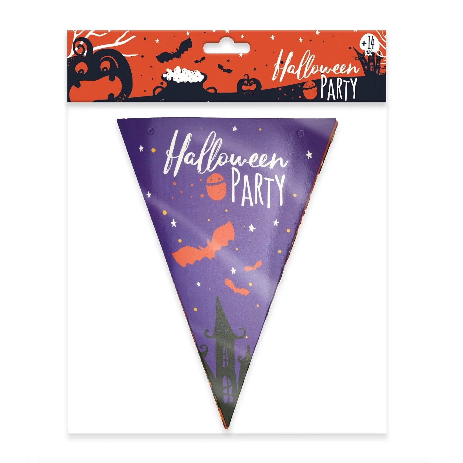 Guirnalda Halloween 8 Banderines