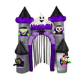 Castillo Halloween Inflable Led 270 cm