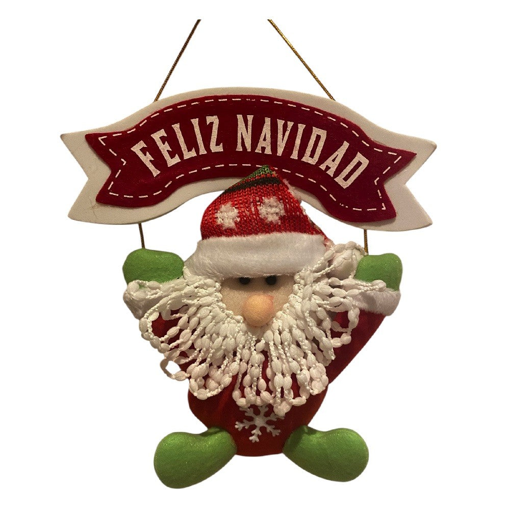 Adorno Pascuero Feliz Navidad