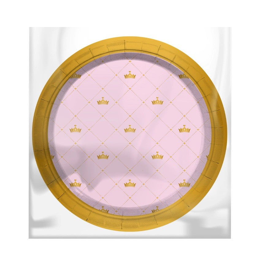 Platos Cumpleaños Princesas x 6