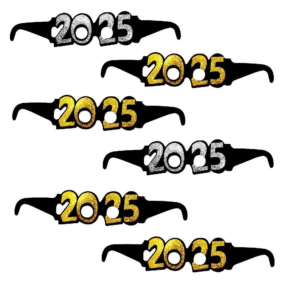 Anteojos Año Nuevo 2025 x 6