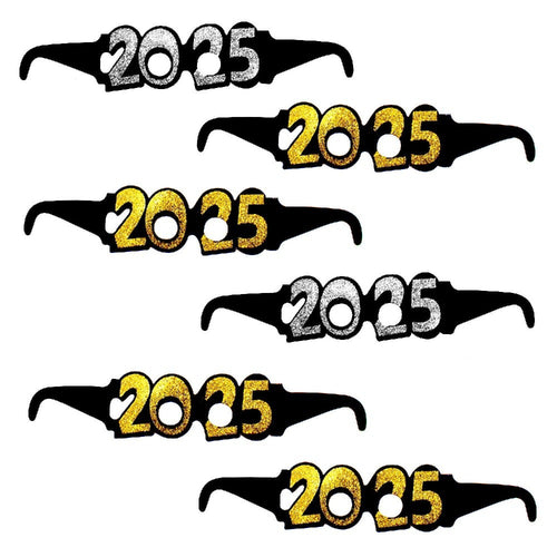 Anteojos Año Nuevo 2025 x 6