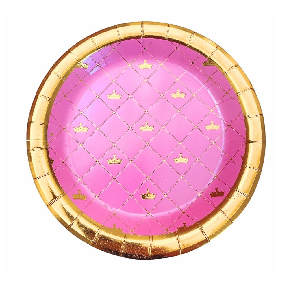 Platos Cumpleaños Princesas x 6