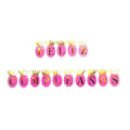 Guirnalda Feliz Cumpleaños Princesas