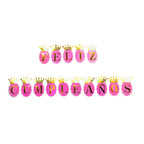Guirnalda Feliz Cumpleaños Princesas