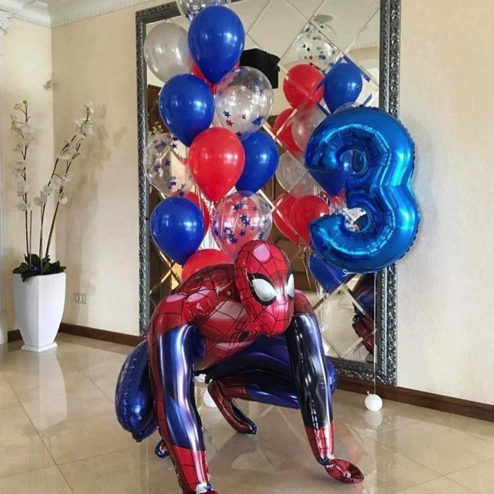Globo Metálico Figura Spiderman 91 cm