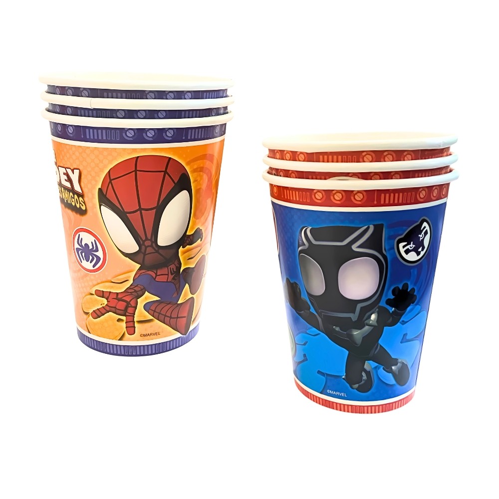 Vasos Spidey x 6