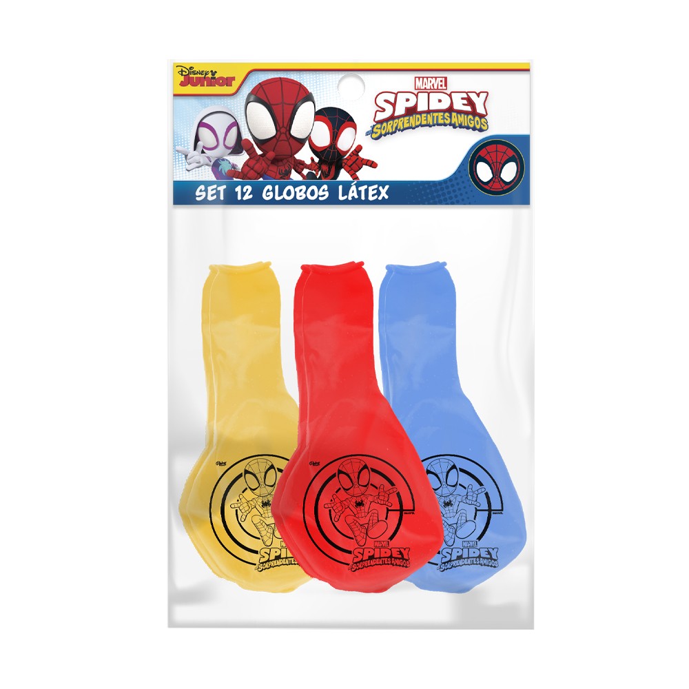 Globos Cumpleaños Spidey x 12