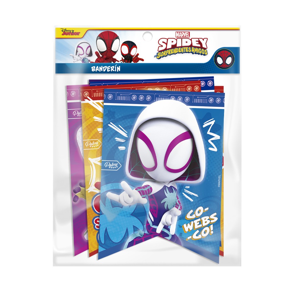 Guirnalda Banderines Spidey