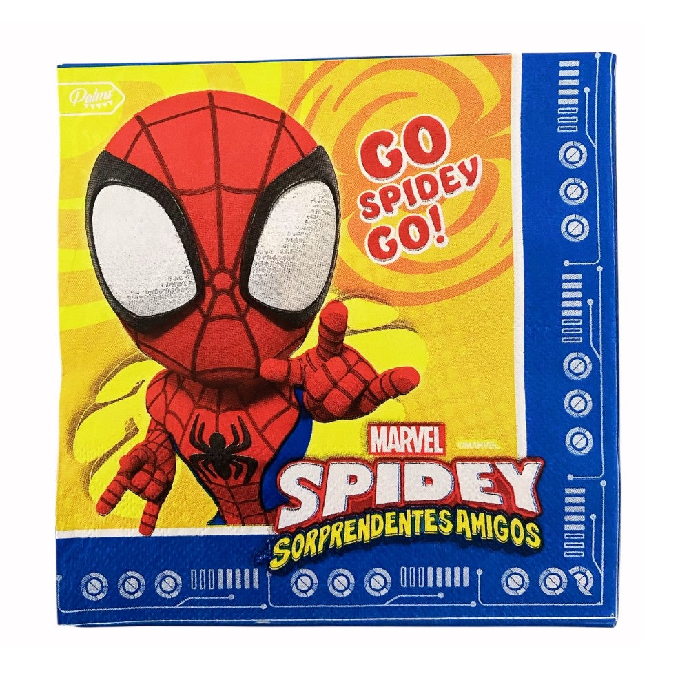 Servilletas Spidey x 12