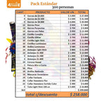 Pack Cotillón Estándar para 300 Personas