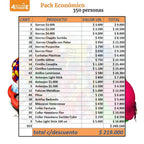 Pack Cotillón Económico para 350 Personas