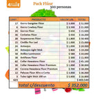 Pack Cotillón Flúor para 300 Personas