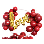 Set Globos Arco Love Rojo