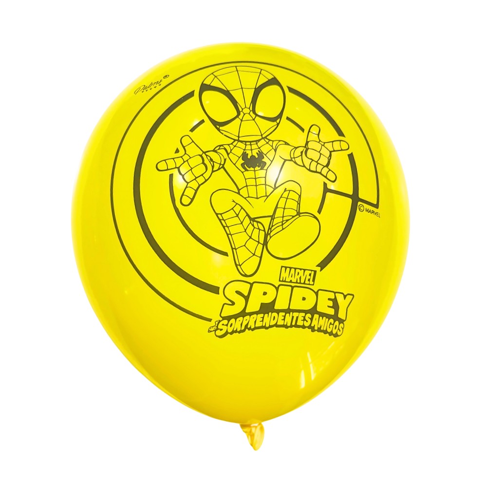Globos Cumpleaños Spidey x 12