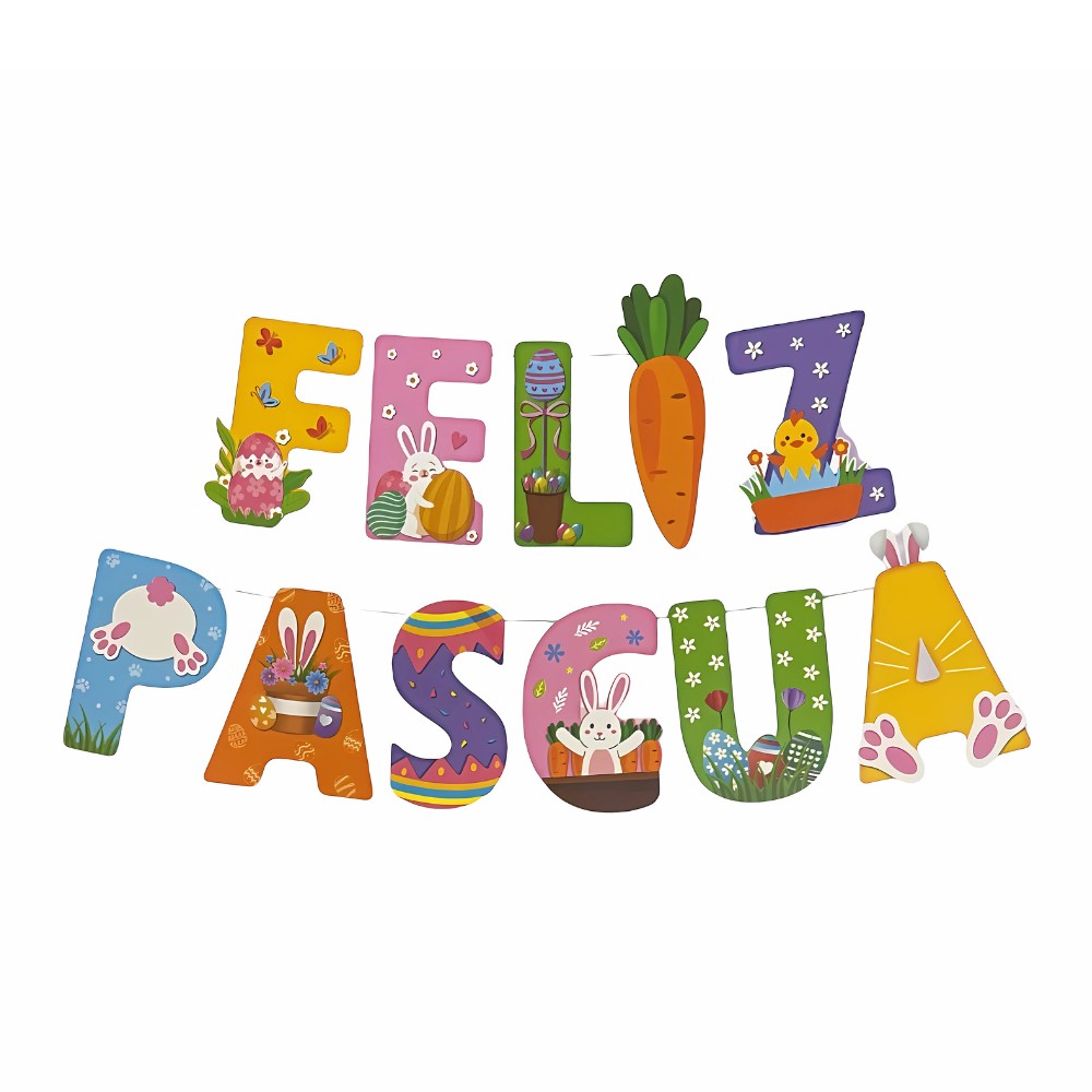 Guirnalda Feliz Pascua