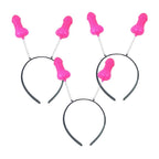 Cintillos Despedida Soltera Fucsia x 10