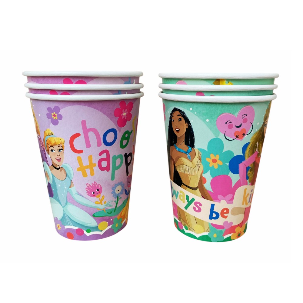 Vaso Princesas Disney x 6
