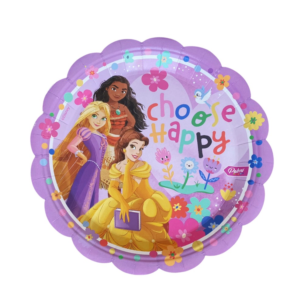 Platos Princesas Disney x 6