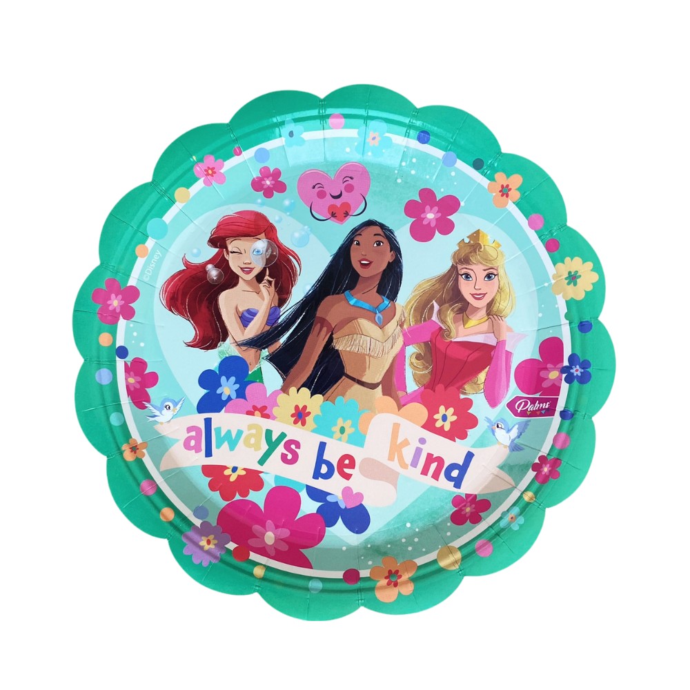 Platos Princesas Disney x 6