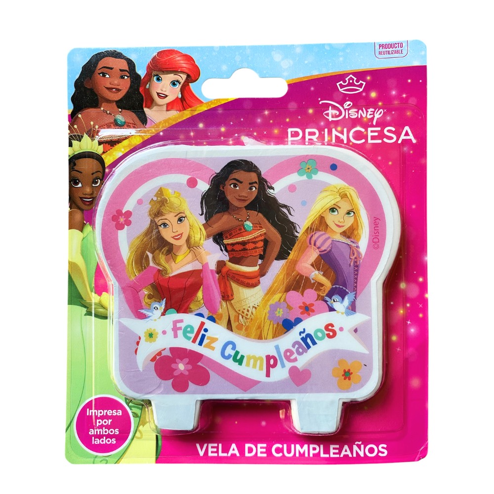 Vela Princesas Disney