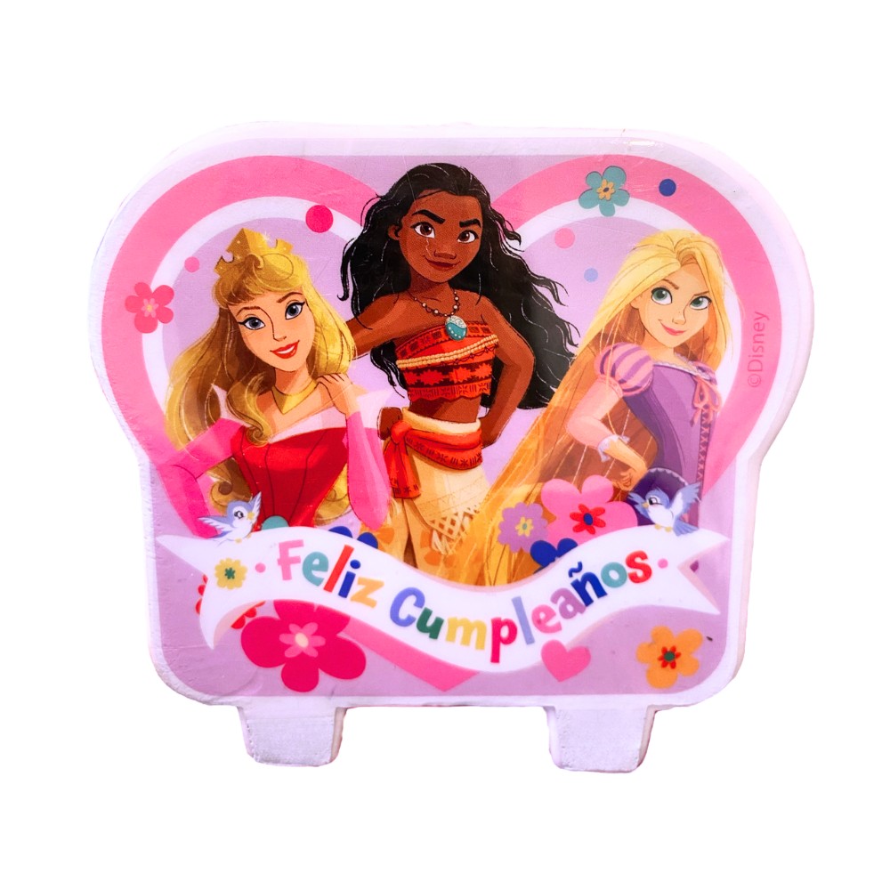 Vela Princesas Disney