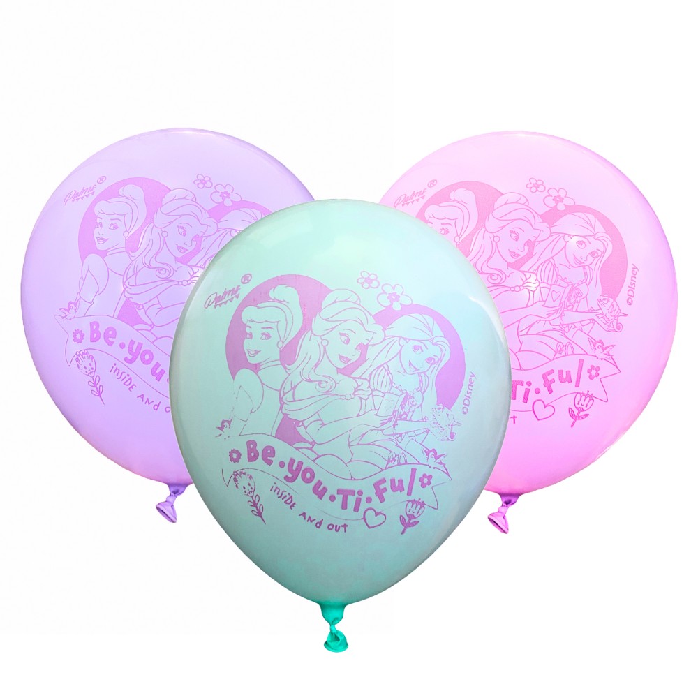 Globos Princesas Disney x 12